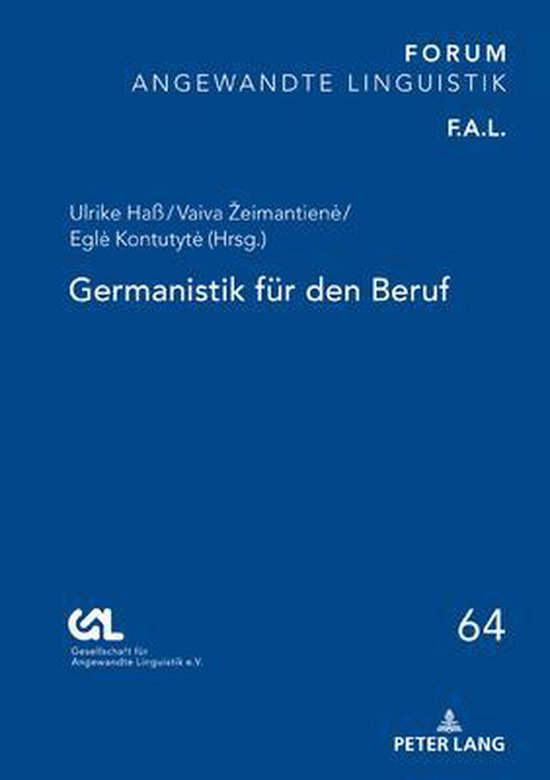 Forum Angewandte Linguistik - F.A.L.- Germanistik fuer den B ... - cover