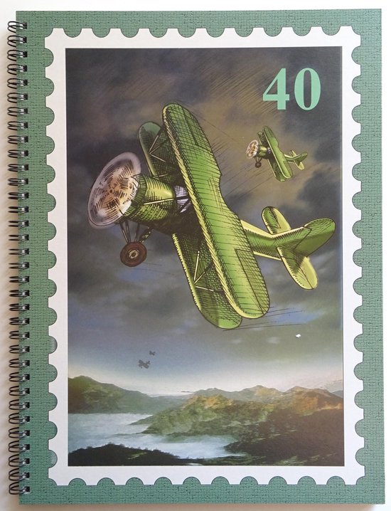 Afbeelding van het spel Postzegel Insteekboek Vliegtuigen