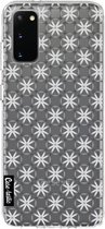 Casetastic   Hoesje - Softcover Hoesje met Design - Geometric Lines Silver Print
