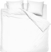 Damai Organic - Dekbedovertrek - Bio satijn - 200x200/220 cm - White