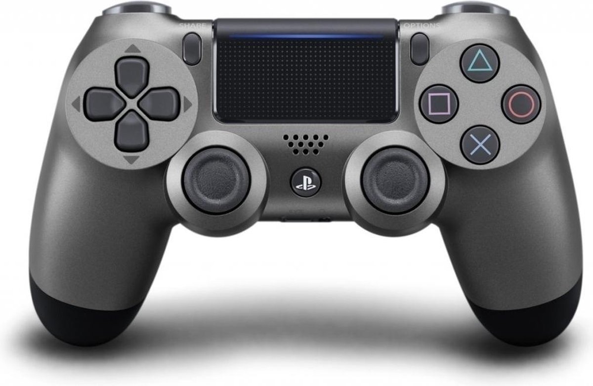 Sony Dual Shock 4 Controller V2 - PS4 - Staal Zwart