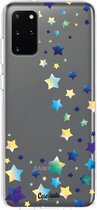 Casetastic Samsung Galaxy S20 Plus 4G/5G Hoesje - Softcover Hoesje met Design - Funky Stars Print