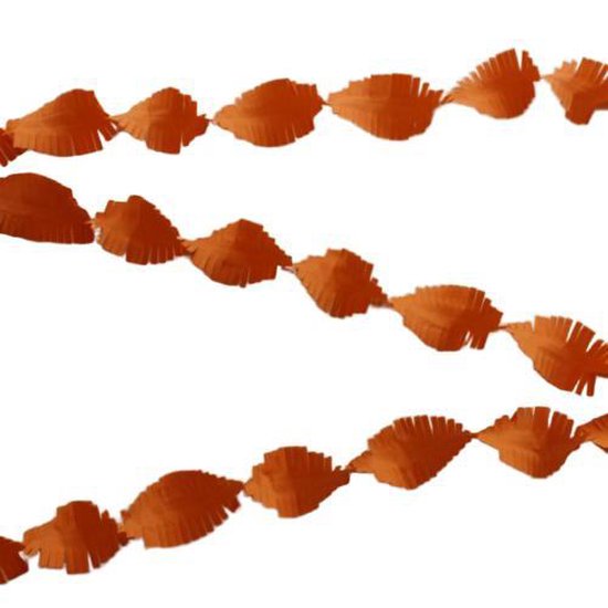 Crepe Papier Oranje - 6 meter