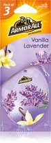 Armor All - Airfreshener Hanging Card Vanilla/Lavender (3x)