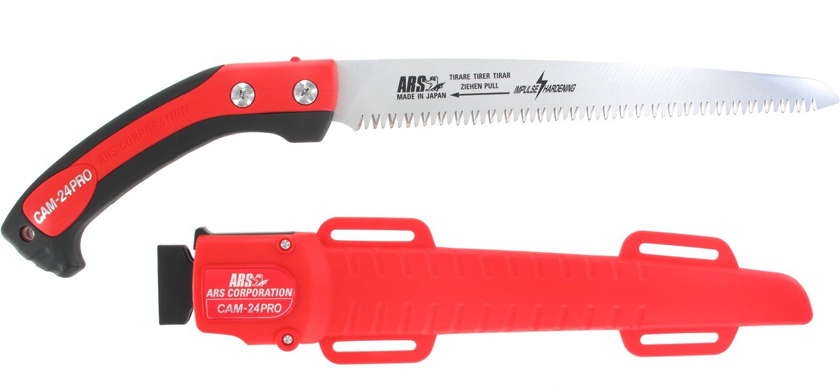 Professionele snoeizaag met holster ARSCAM-24PRO