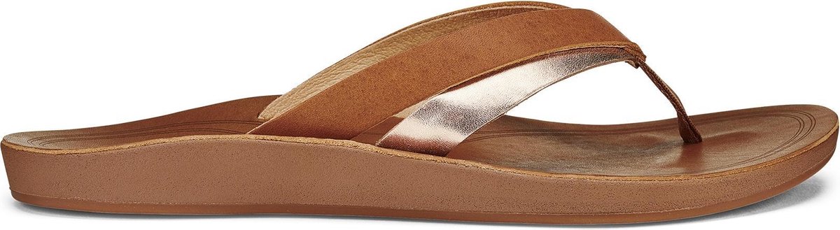 Olukai Kaekae Slippers - Sahara/bubbly