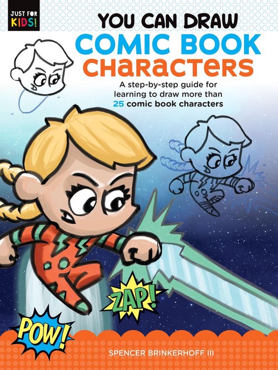 Just for Kids! - You Can Draw Comic Book Characters - cover