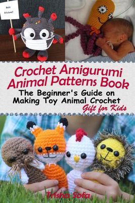 Crochet Amigurumi Animal Patterns Book, Trisha Sofa 9798643666486