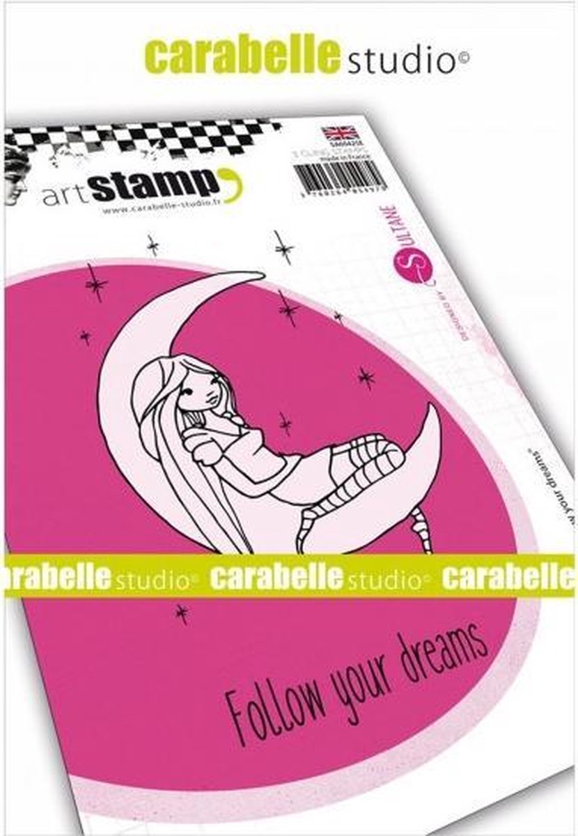 Carabelle Studio Cling Stempel - A6 follow your dreams