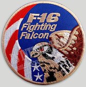F-16 fighting Falcon Military Patch