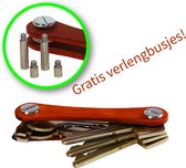 Sleutel Organizer - Sleutel Etui - Sleutelhanger - Hout - geschikt voor 12 sleutels