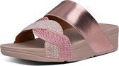 FitFlop™ Paisley Rope Slides PU/Microfibre Soft Pink - Maat 40