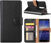 Nokia 3.1 - Bookcase Zwart - portemonee hoesje