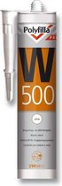Polyfilla W500 beglazingskit 290ml. koker grijs