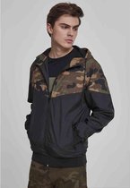 Urban Classics Windrunner jacket -L- Pattern Arrow Zwart