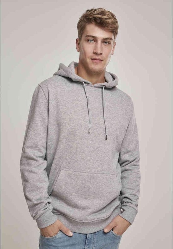 Urban Classics Basic Sweat Hoody - White, Regular Fit, Cotton Blend, Size S - View #2