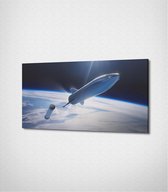 Rocket Ship Canvas