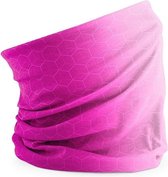 Morf , Geo pink faceshield,bandana, gezichtsmasker geomatric pink