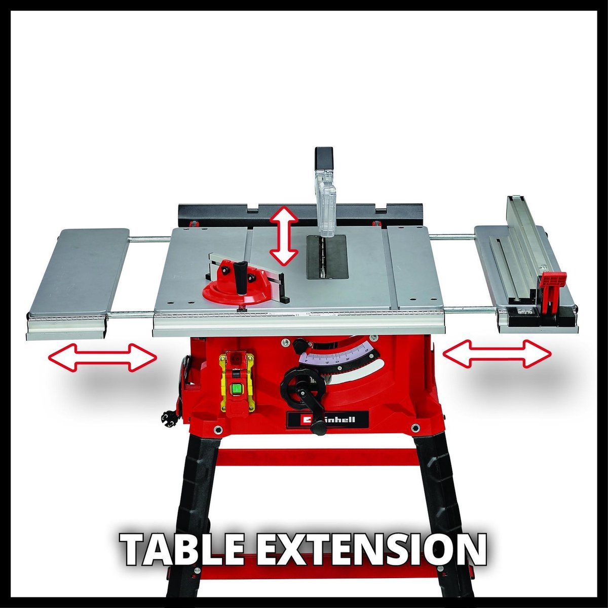 Einhell Table de sciage TC-TS 2025 U (2000 W, 24 dents, Hauteur de