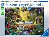 Ravensburger puzzel Idylle bij de Waterplaats - Legpuzzel - 1500 stukjes