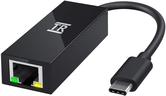 informatie gevolg Goneryl USB-C naar Ethernet Adapter | USB-C naar RJ45 10/100/1000Mbps Gigabit  Ethernet LAN... | bol.com