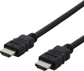 Deltaco HDMI naar HDMI kabel - High Speed met Ethernet - 4K UHD tot 60 Hz - 3 meter - zwart