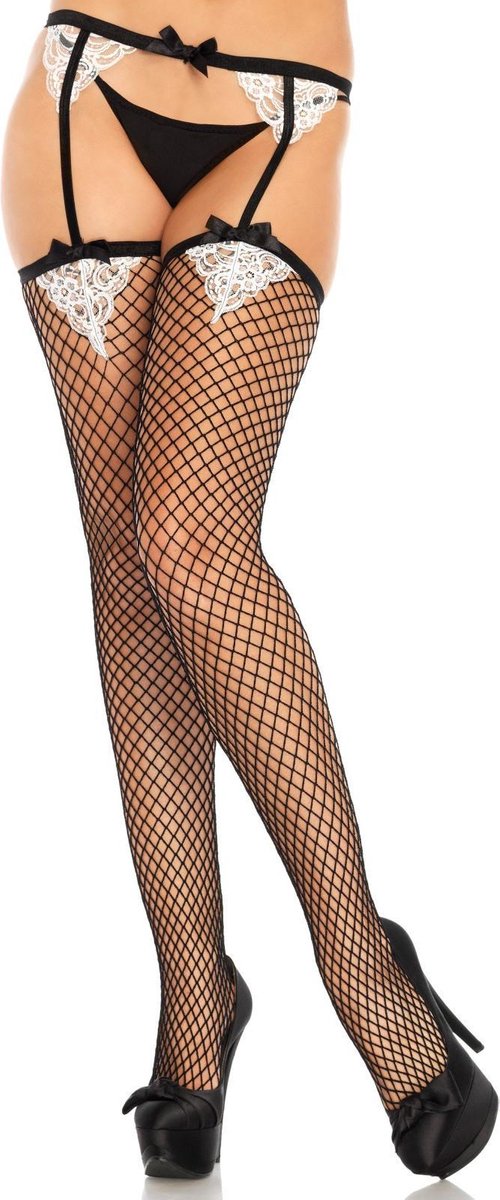 Sexy zwarte kamermeisje legging voor vrouwen - Verkleedattribuut