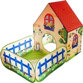 Speeltent/speelhuis tuinhuis voor binnen en buiten - 150 x 90 x 110 cm - Speeltentjes - Speelgoed voor kinderen/jongens/meisjes