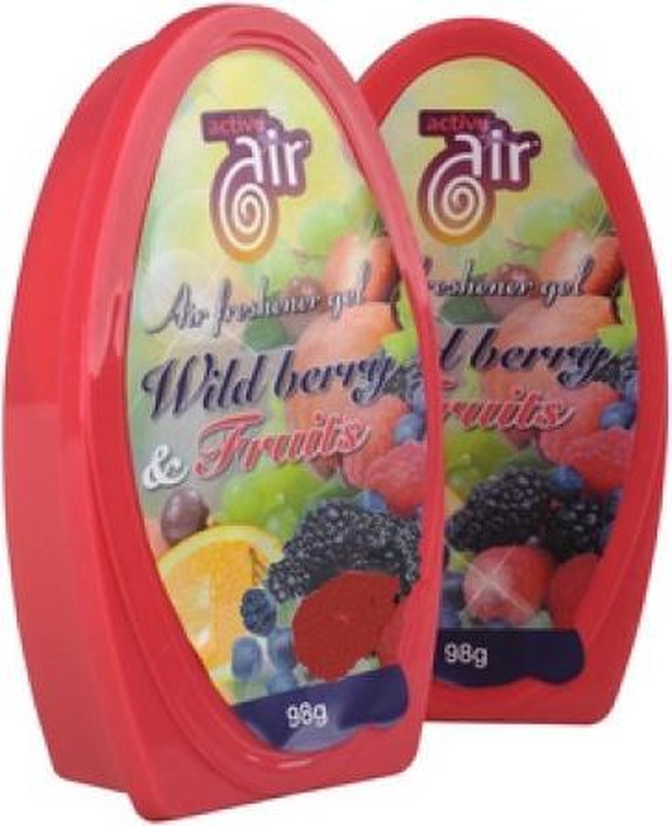 Active Air Luchtverfrisser 3,6 X 7 X 12 Cm Wild Berry & Fruits