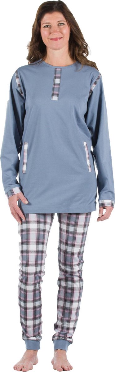 Dessin hansop | Dames | Ritssluiting | Lange pijpen | Grijs | XXL