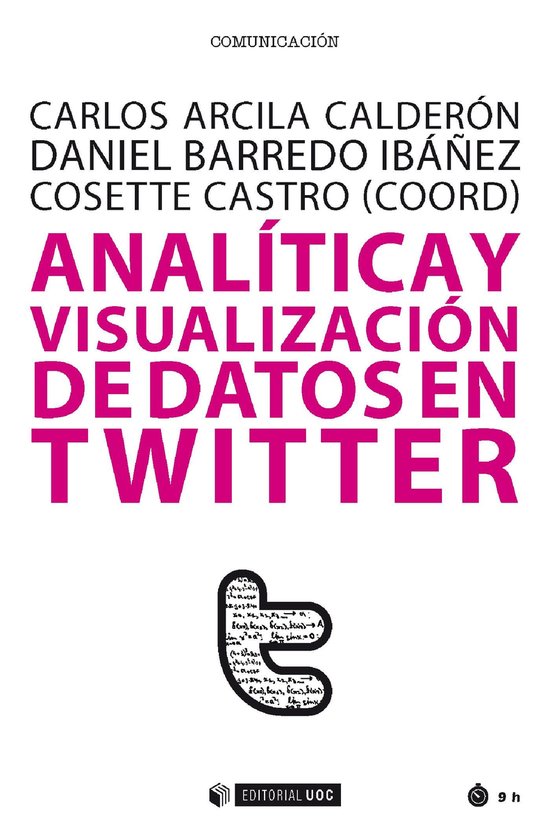 Analítica y visualización de datos en Twitter - cover