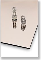 Dubbelglas.nu Spiegel Brons 4mm op maat 200 x 60 cm
