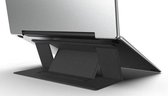 Opvouwbare Laptop Standaard - Laptop Standaard - Verstelbaar - Laptops - Lichtgewicht - Zwart - Draagbaar - Macbook - Handig - Stevig - Dun - Zelfklevend