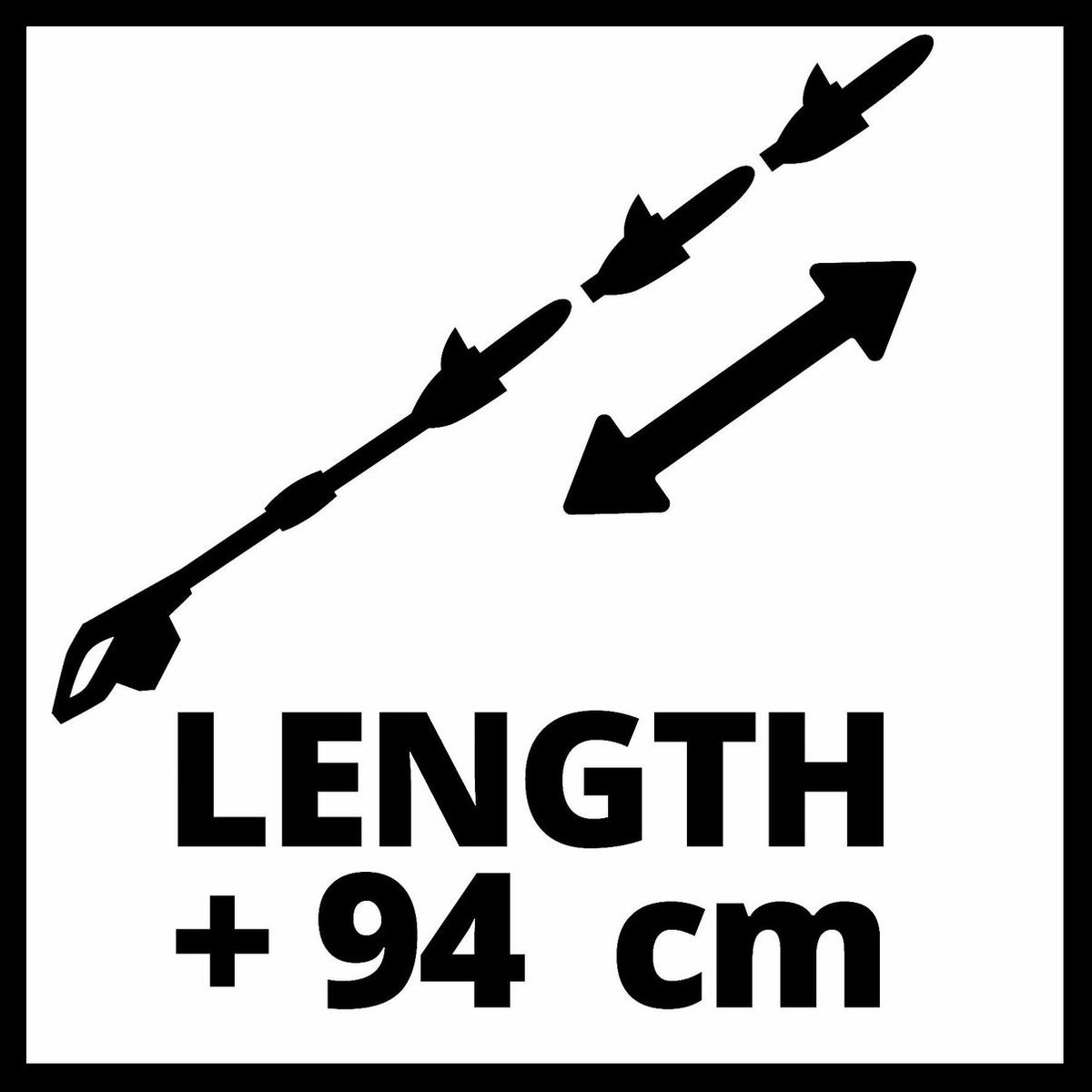 Einhell Telescopische Heggenschaar thumbnail 5
