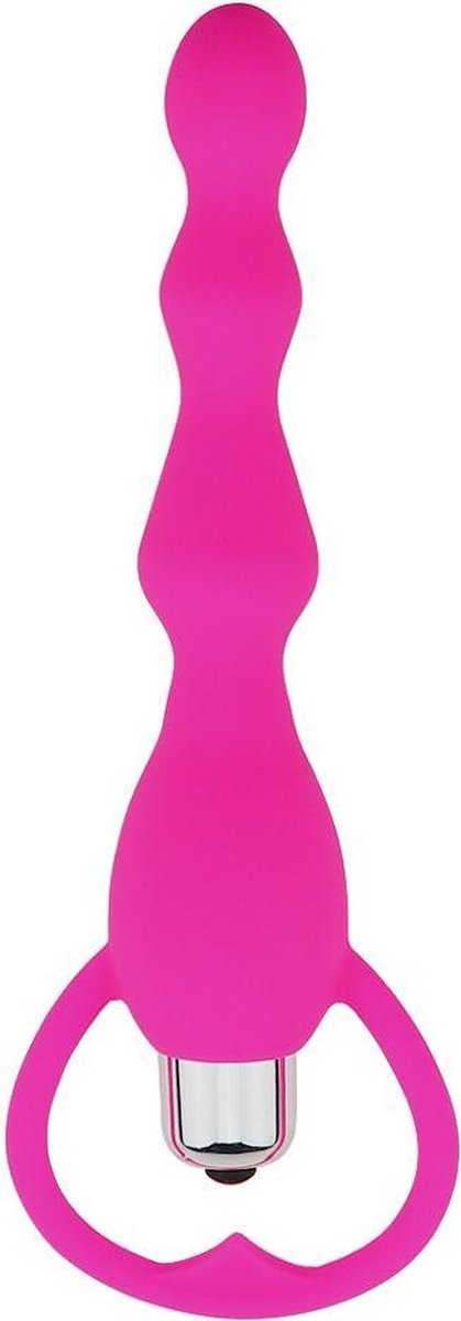 Happy Tears | Unisex | Prostaatvibrator | Anaalvibrator | Vibrator | Vibrator voor anaal gebruik | Waterdicht | Ideaal voor bij de sex | Luxe G-spot vibrator | Met Clitoris stimulator | Voor koppels | Voor volwassenen | 18.5 CM | Roze