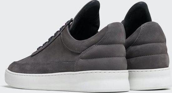 Filling Pieces Low Top Plain Nubuck Dark Grey - Heren Sneakers - Maat 41 |  bol.com