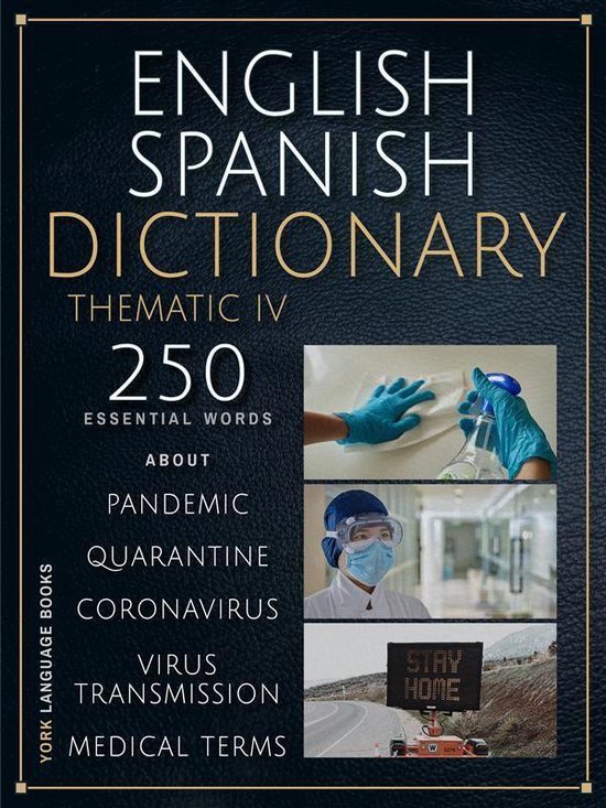 English Spanish Dictionary Thematic IV - cover