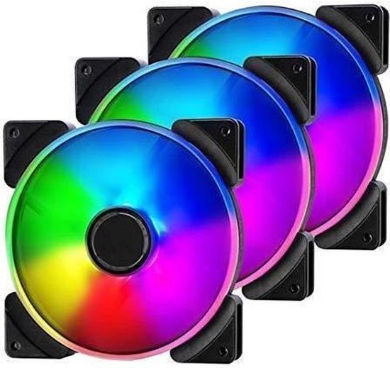 FRACTAL DESIGN Ventilateur PC Prisma AL-14 ARGB PWM 3-pack - 140 mm