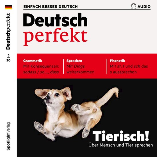 Deutsch lernen Audio - Tierisch! Über Mensch und Tier sprec ... - cover