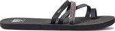 Reef Bliss Moon Dames Slippers - Black - Maat 36