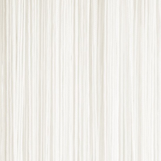 2x Vliegengordijnen/deurgordijnen off white 100 x 250 cm - Insectenwerende vliegengordijnen