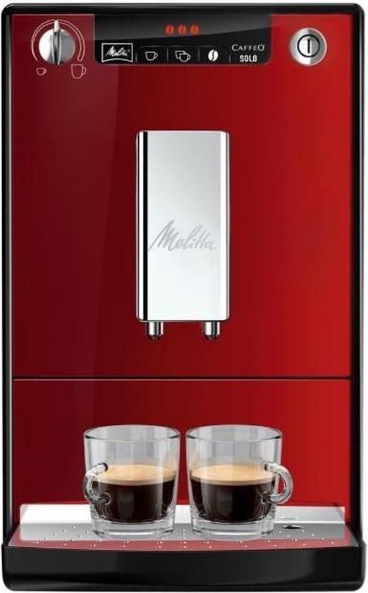 Melitta Caffeo Solo E950-104 - Espressomachine - Rood