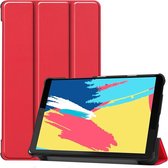 Cazy Smart Tri-Fold Case voor Lenovo Tab M8 FHD - rood