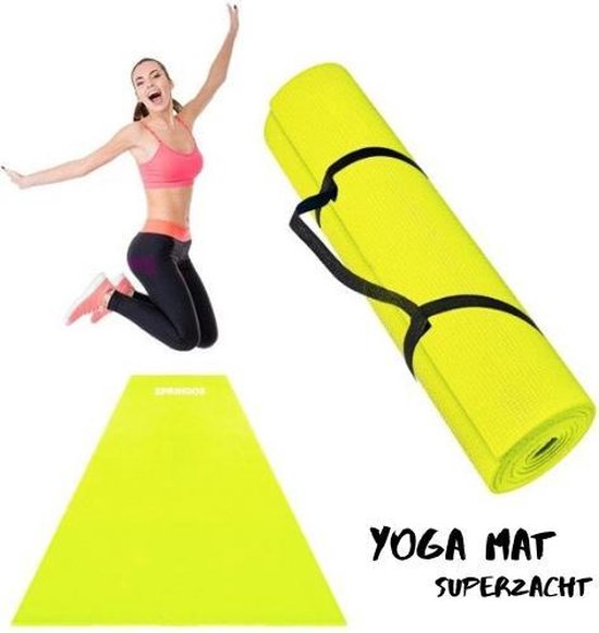 Yoga Mat SUPERZACHT- Fitness mat - Sportmat - Yogamat - Yoga mat - Yoga -  Pilates mat... | bol.com