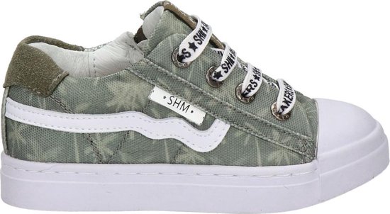 Shoesme jongens sneaker - Groen multi - Maat 26 | bol.com