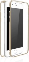 White Diamonds Cover 360° Glass Voor Apple IPhone 7/8/SE (2020) Goud