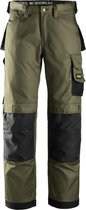 Snickers Workwear DuraTwill Pants Green 52 3312 (Jeans taille 36/32)