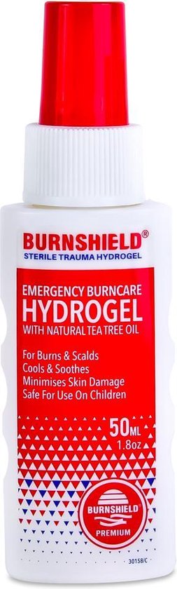Burnshield brandwondengel, spray, 50ml - handige brandwondenspray - Burnshield