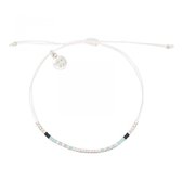 Mint15 Armband 'Tiny Beads Bracelet - Beach Day' - Zilver