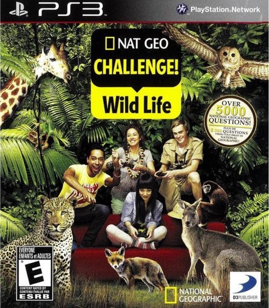 NAT GEO Challenge! Wild Life /PS3